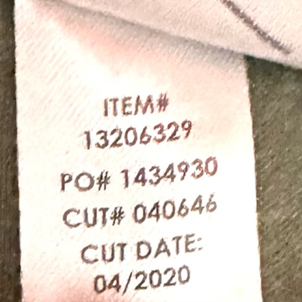 Torrid Army Green Linen Blend Button Front Shirt Jacket NO BELT Plus Size 0X 12 - Picture 14 of 15